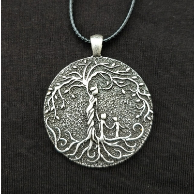 Mom and kids Tree of Life Necklace