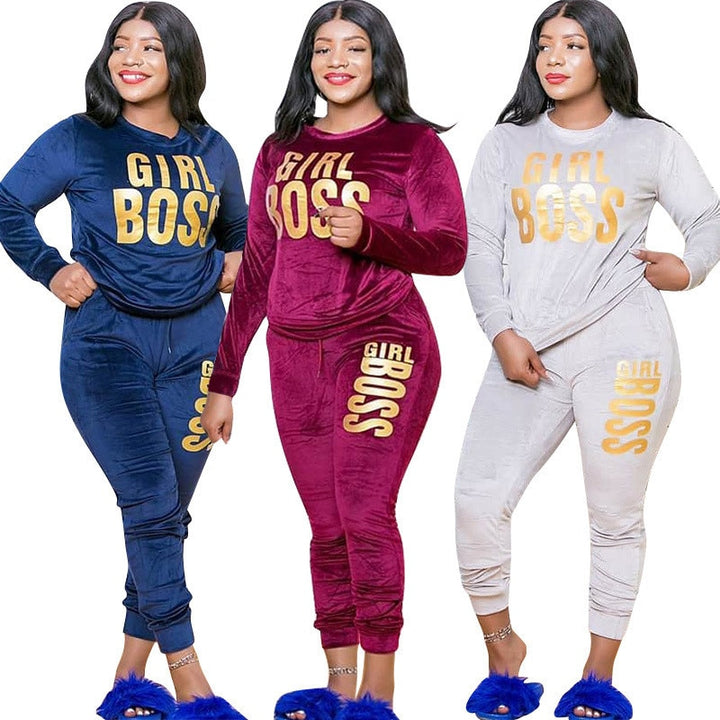 Girl Boss Jogger Set