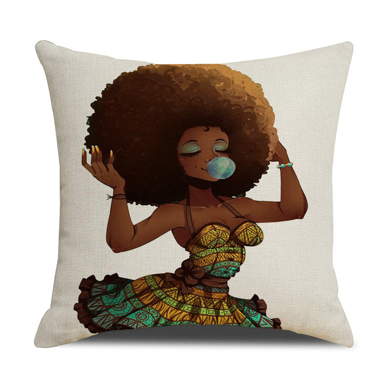 Cushions: Afro-centric Throw Pillows