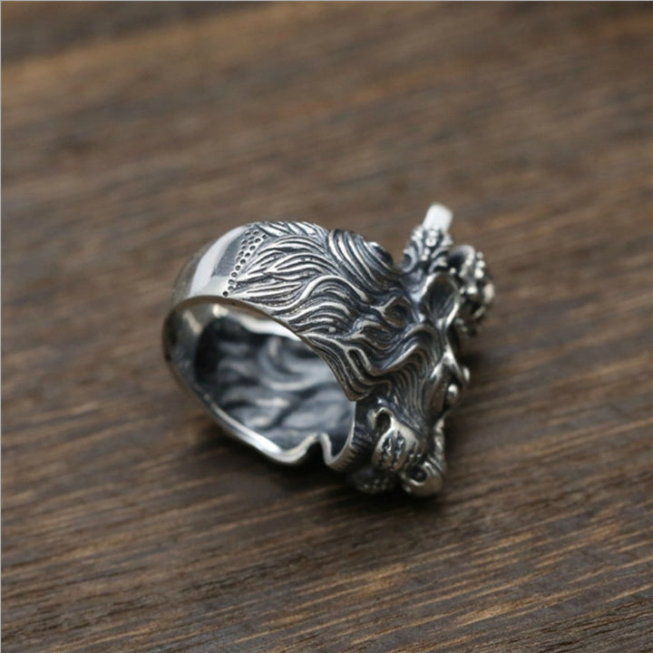 Crowned Lion king Ring