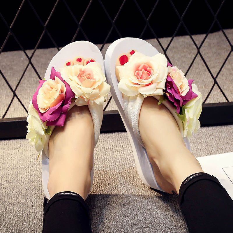 Pretty Feet Flower FlipFlops