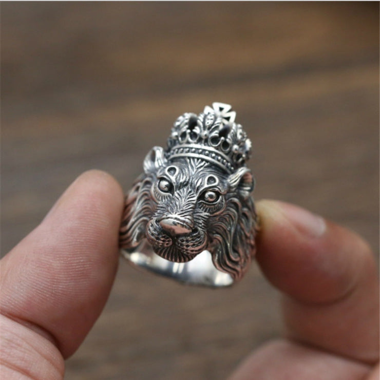 Crowned Lion king Ring