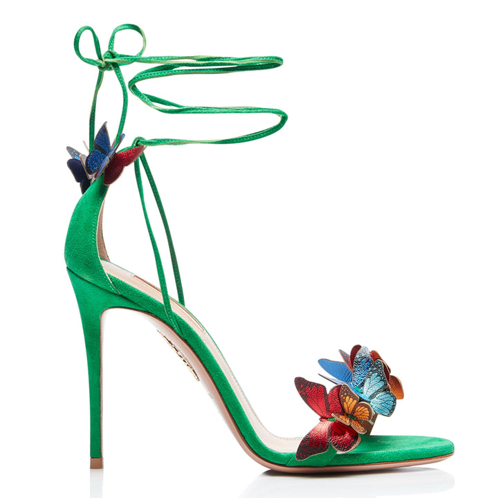 Butterfly Tie-On Stiletto sandals