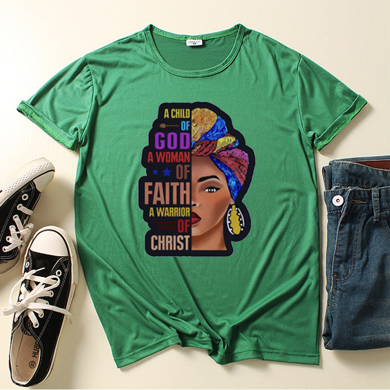 Woman of Faith T Shirt