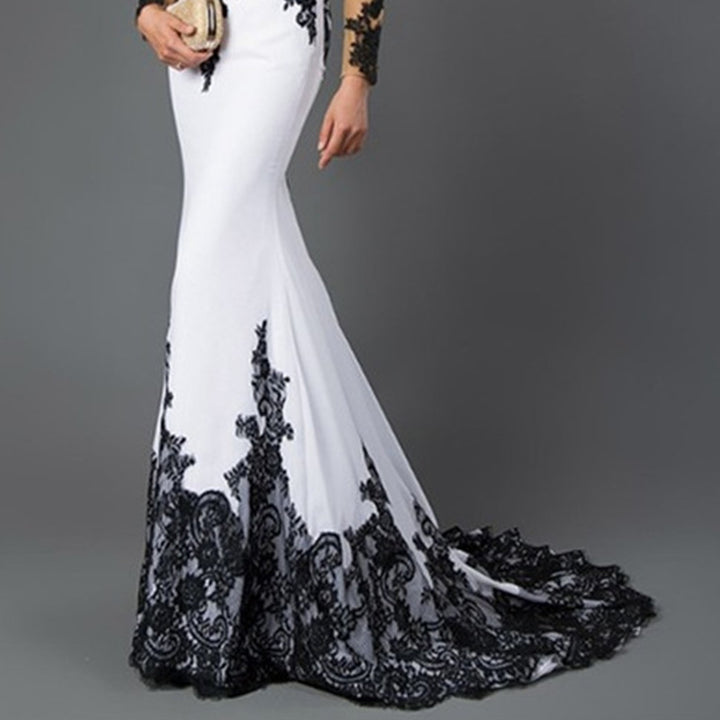 Fiona Mermaid Evening Maxi Dress