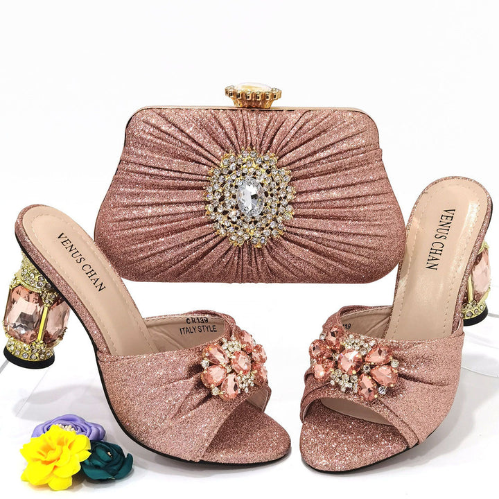 All Heel The Queen Shoe and Bag Set