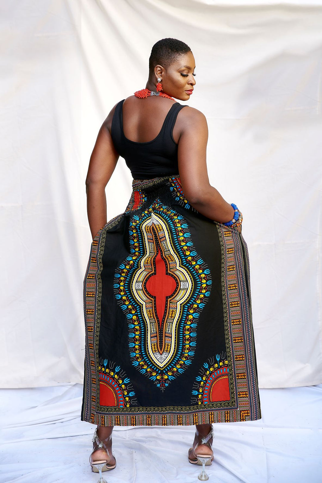 Ankara Maxi Skirt