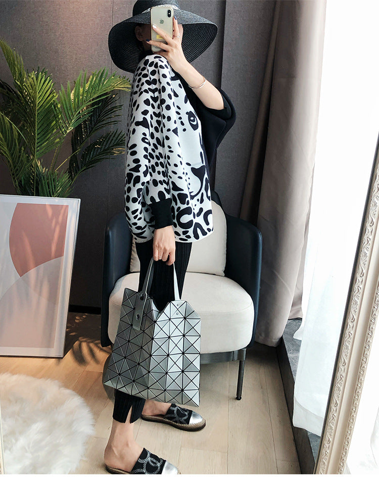 Bold Black n White Leopard Overshirt