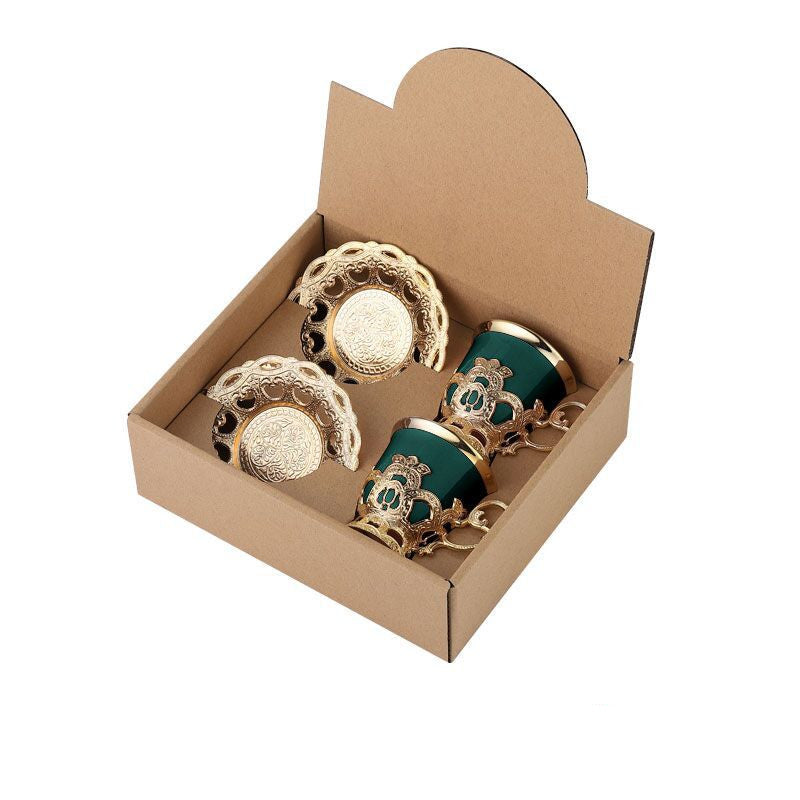 Royal Flower Coffee/Tea Cup Set