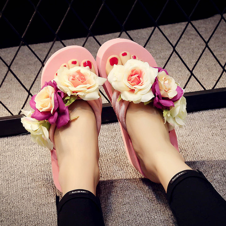 Pretty Feet Flower FlipFlops