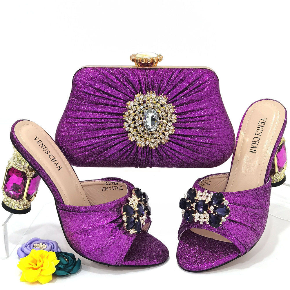 All Heel The Queen Shoe and Bag Set