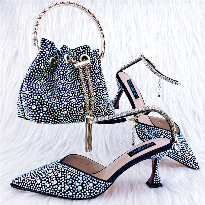 Bling Me Out Shoe and Bag Set